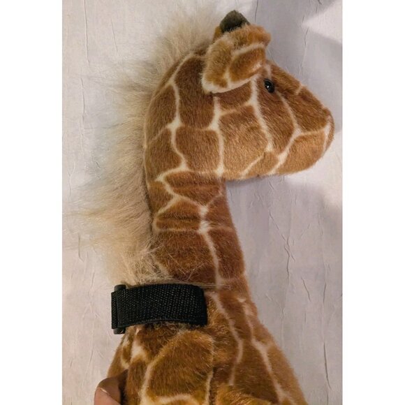 Mango Teddy Bear Plush Giraffe Bag Wild Game Pals Zippered Co Big Stuffed Animal - Picture 8 of 16